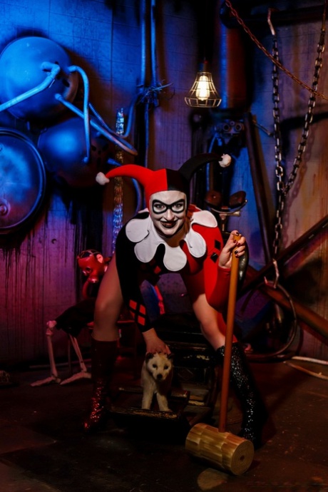 Harley Quinn modelka fotografie